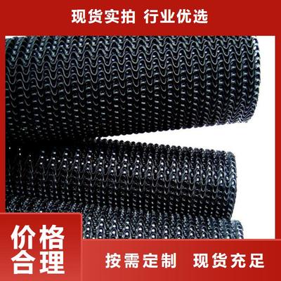 中齊建材臨汾分公司PE膜土工網墊 性能特點與應用優勢